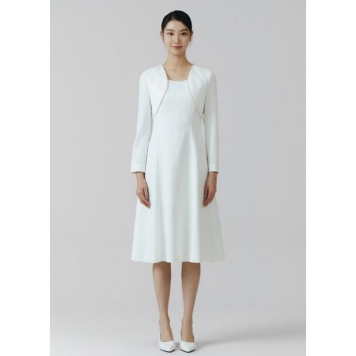 백화점정품 잇미샤 원피스 볼레로 트위드 미디 ITO2WOP760 하객 상견례 정장