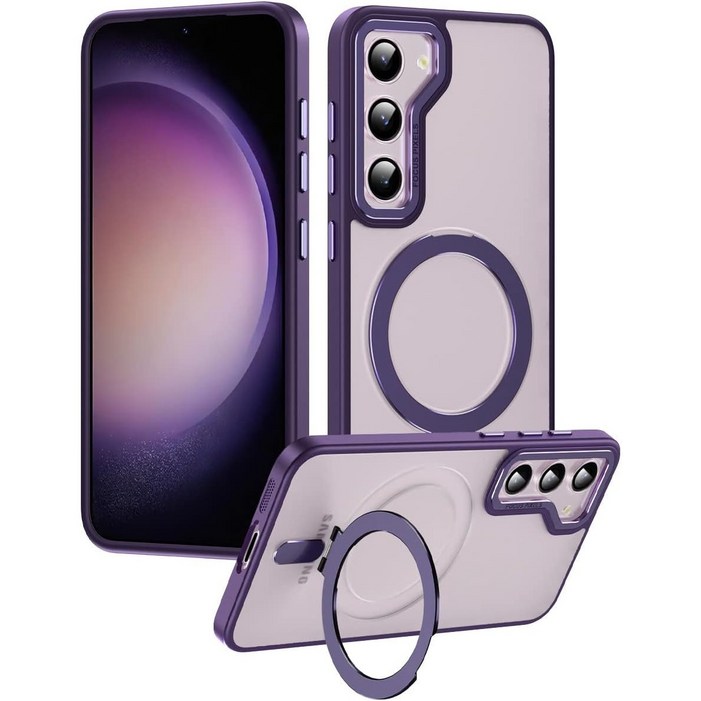 헤미션 갤럭시 S23S24 플러스 울트라 맥세이프 케이스 with 거치대