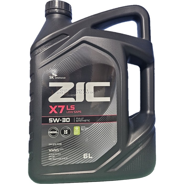 ZIC 지크 X7 LS 5W30 6L
