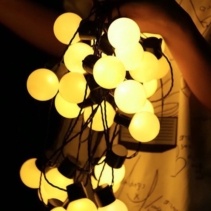 썬더 빅볼 알전구 앵두전구 인테리어 감성캠핑전구 5m