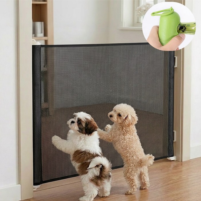 오르딘 밑구멍없는 무타공 슬라이딩 반려동물 반자동 안전문 대형