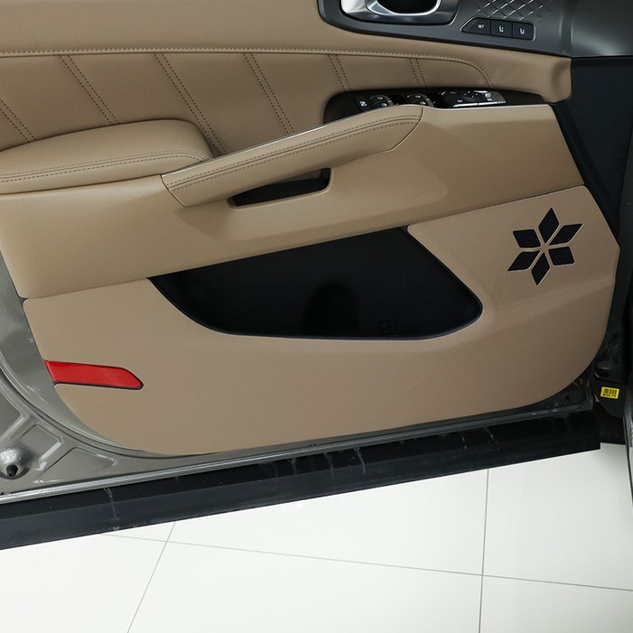 아이리온 쏘렌토MQ4 페이스리프트 호환 가죽 도어커버 프리미엄 보호 스크래치 기스 방지 튜닝 용품