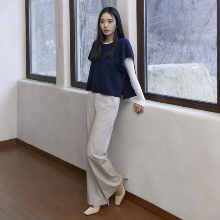 셀렙샵에디션 ON 25SS 멜란지 텐션 팬츠