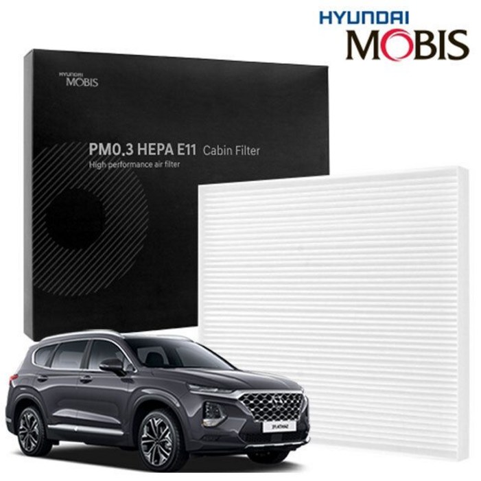 현대모비스 싼타페TM 필터 PM0.3 E11 bil+96306Kf