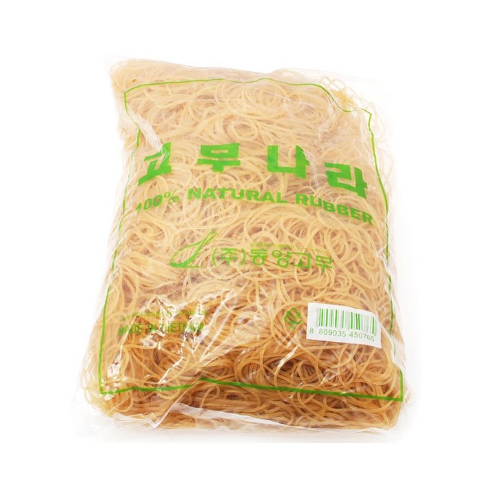 고무나라 대용량 고무줄, 노랑, 1kg, 1개, 노랑 고무나라 대용량 고무줄, 노랑, 1kg, 1개, 노랑