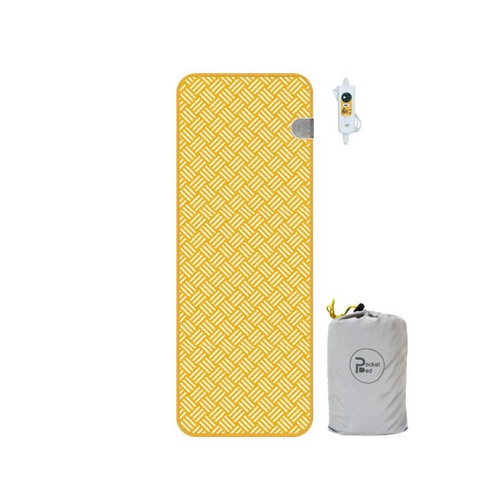 여행캠핑용 카본 전기장판매트 포켓베드 세계공용 프리볼트