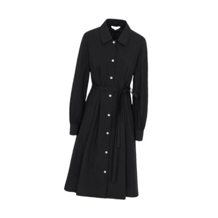 정품발송 빈폴레이디스 B. my 볼륨 소매 미디엄 기장 원피스 블랙 BF5271N015 331511