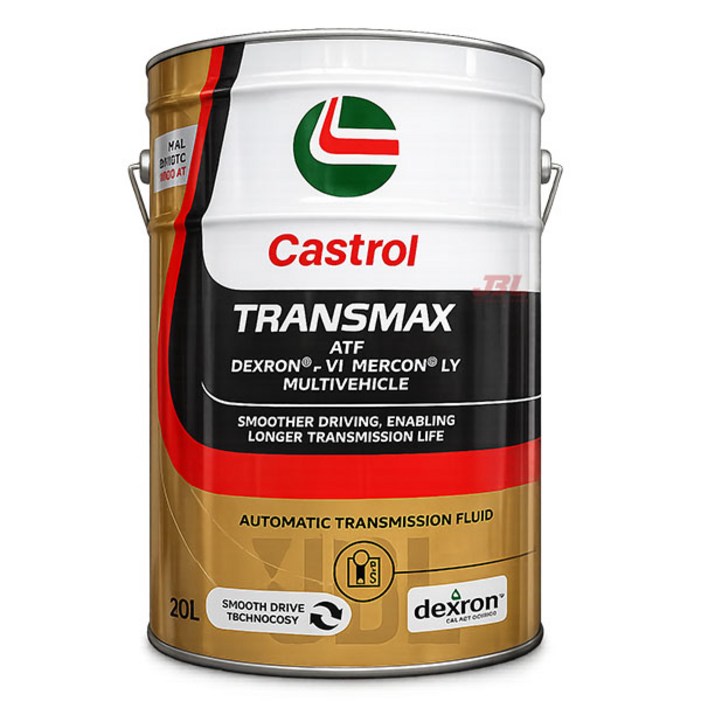 캐스트롤 트랜스맥스 ATF LV 금색 20L 59단 미션오일 ZF 8단 9단 LF 덱스론6 SP4M1 멀콘LV 벤츠 BMW 아이신 100 합성 장수명 오토미션오일