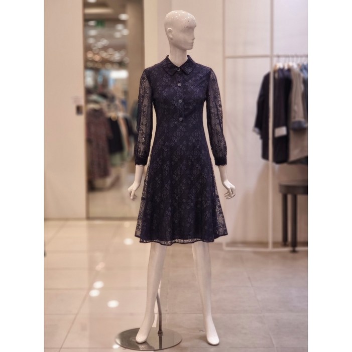 크로커다일레이디 핏앤플레어 레이스 원피스 CLDMOP106