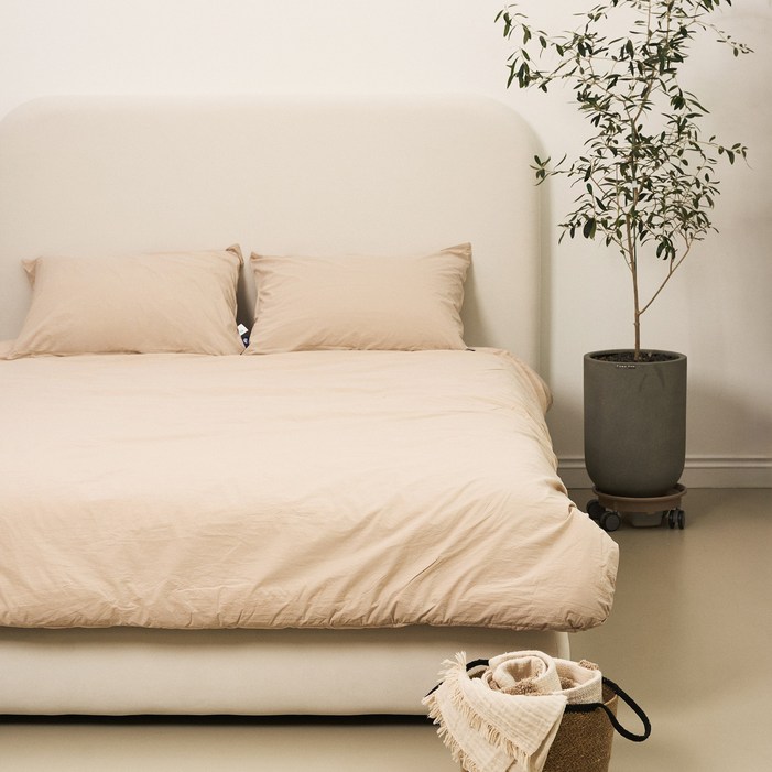 루아베 큰다리먼지진드기 알러지케어 순면 60수 호텔 이불