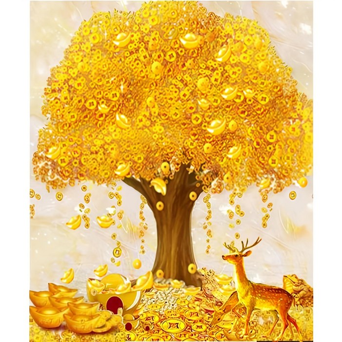 MJS 보석십자수 50x40cm 캔버스형 DIY 세트 MJ8