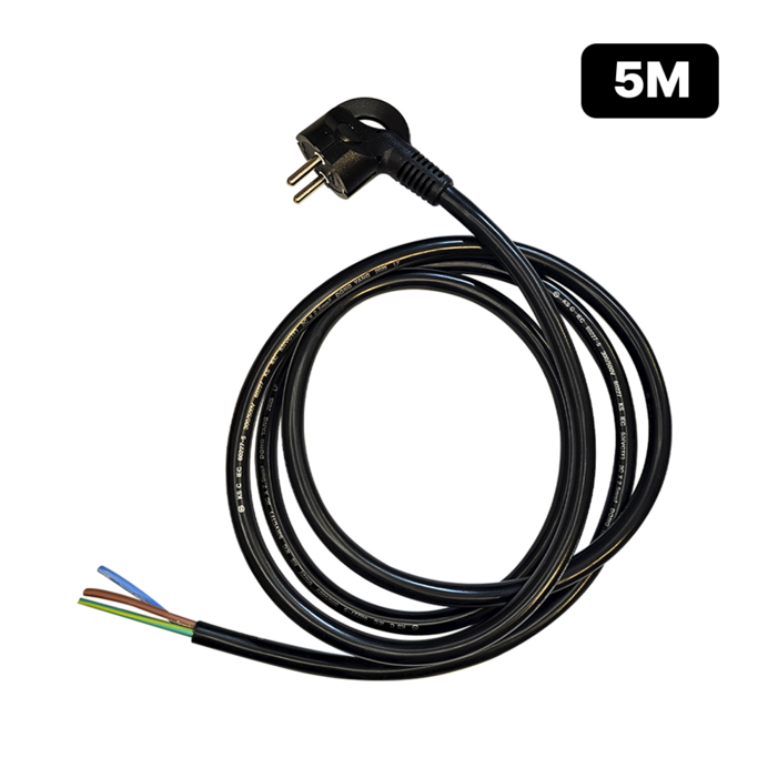 측면접지 전원코드 220V 5m 2.5SQ 수리용 플러그 작업등 전선 DIY, 2.5sq 5m, 1개