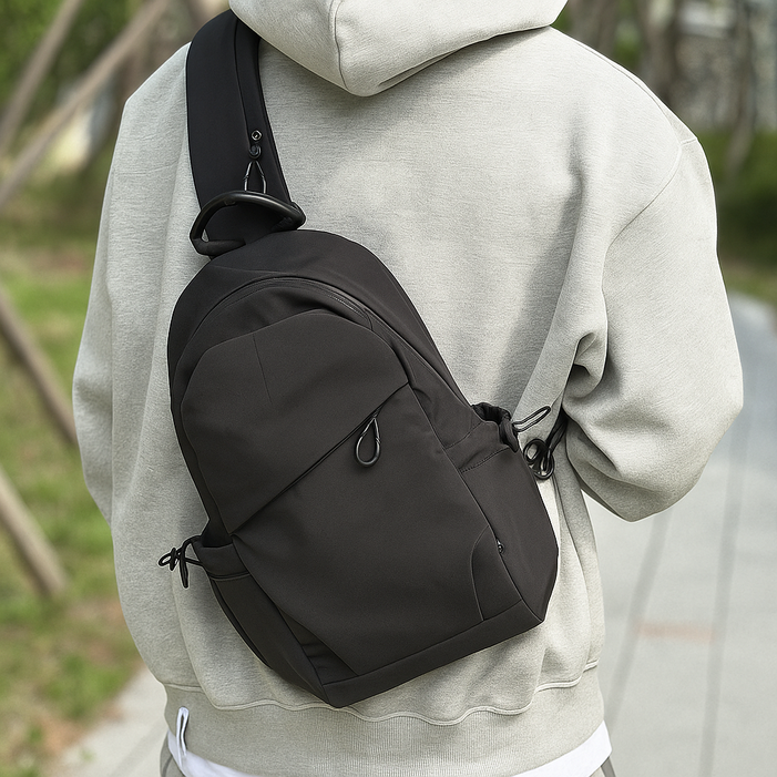 데이그린 남녀공용 10포켓 슬링백 DGB011