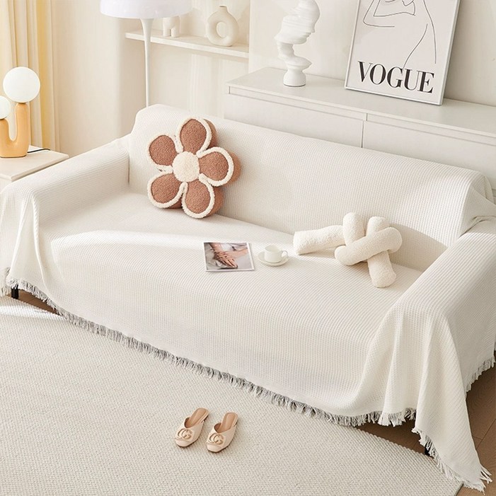 마메 인테리어 쇼파커버 블랭킷 거실 카페트