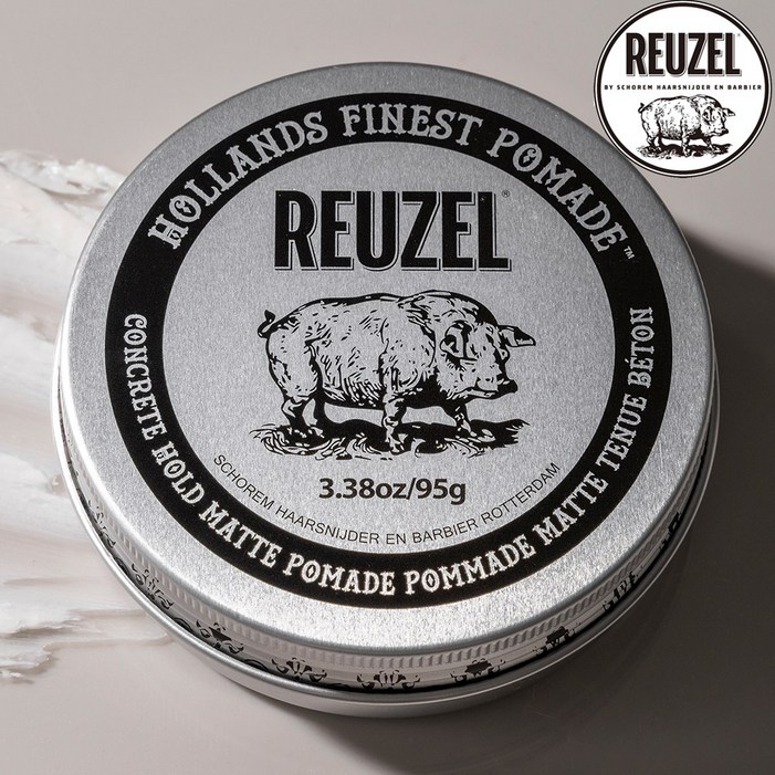 리우젤 콘크리트 홀드 매트 포마드 95g