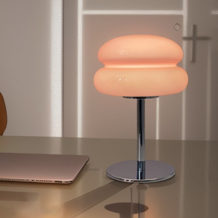 에이무드 모던 미드센츄리 LED 조명, 핑크