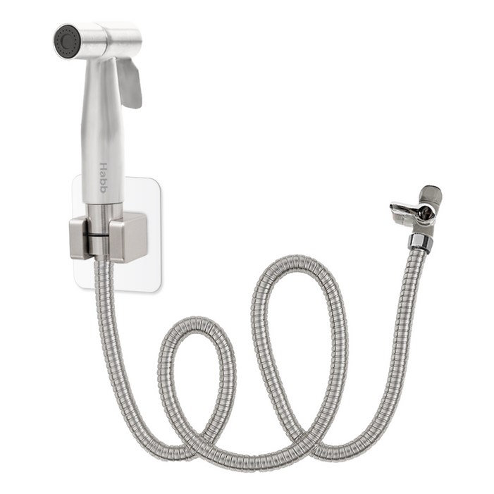 하비비 욕실 스프레이건 고압 변기청소기 올스텐레인스 4종, 1개