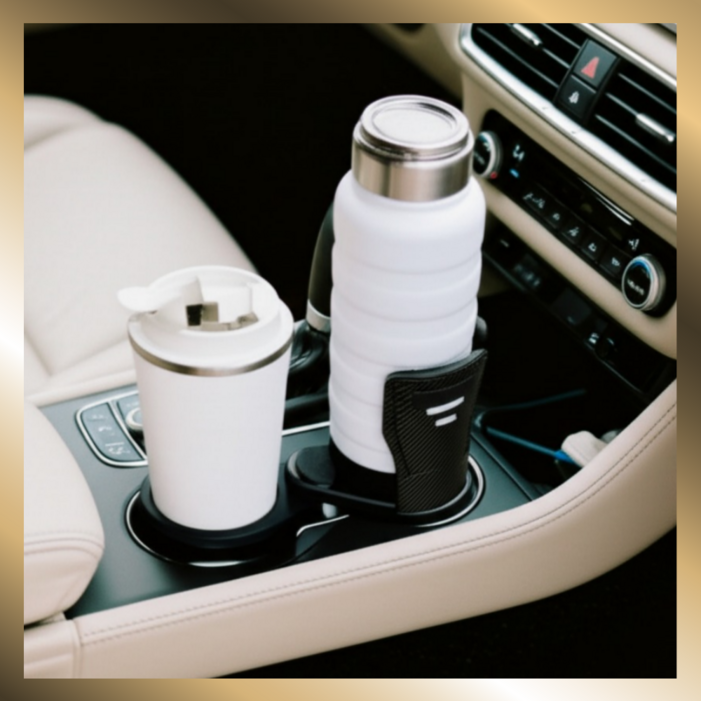 스포네틱 자동차 차량용 컵홀더 텀블러 거치대 SB001, 블랙