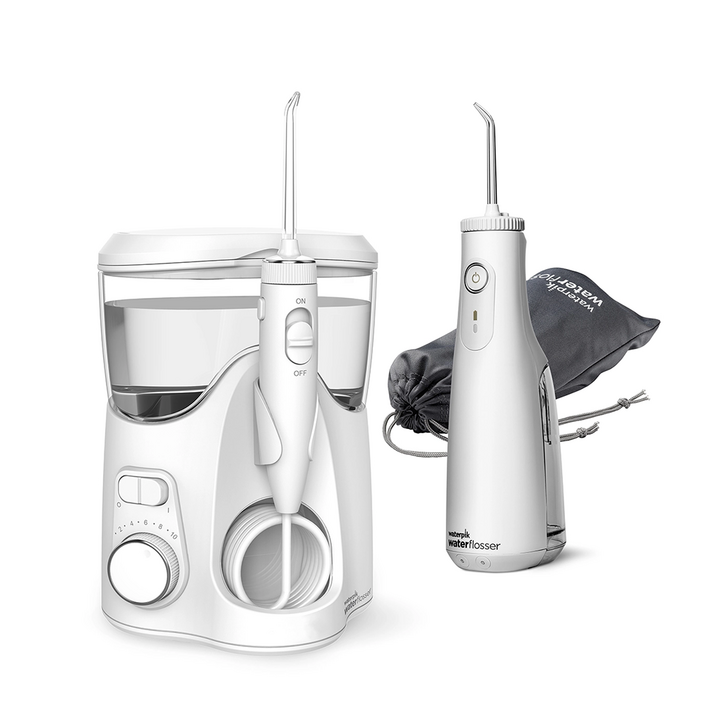 워터픽 뉴콤보팩 WP150KWF10K 가정용휴대용 구강세정기 E 2개 세트