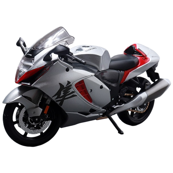 마이스토 112 스즈키 하야부사 2022 모형오토바이 다이캐스트 바이크 장난감, 1개