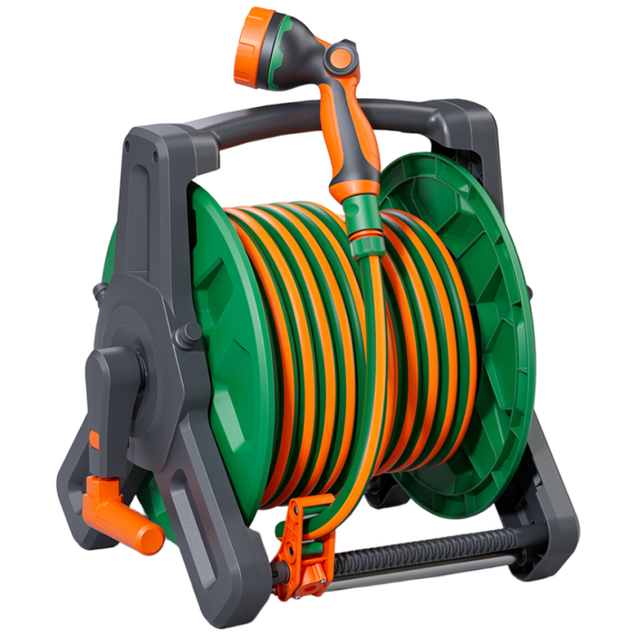 에이팩스케미칼 고급형 릴호스 35M, 25M 10종 분사기, 연결구 포함, 20M