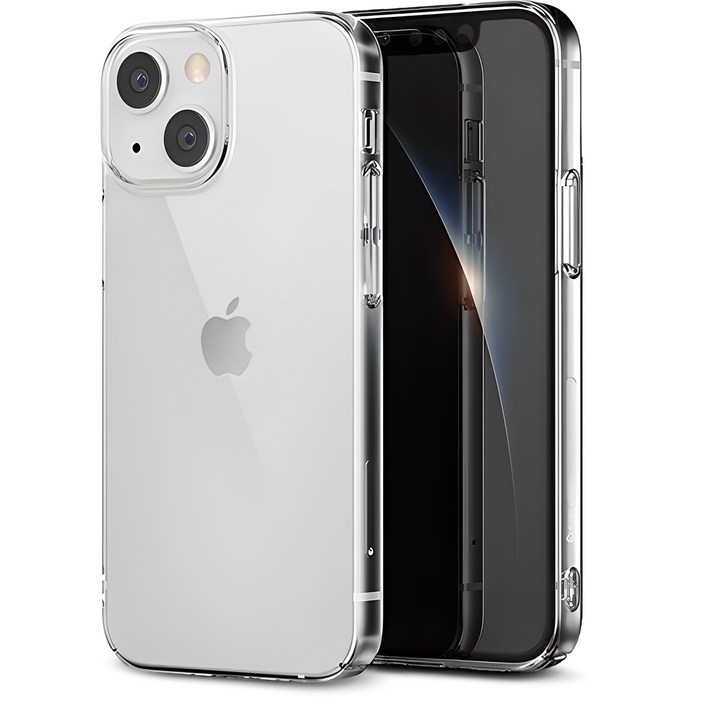 신지모루 1mm 스키니 슬림 투명 휴대폰 케이스