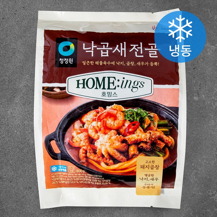 청정원 호밍스 낙곱새전골 (냉동)
