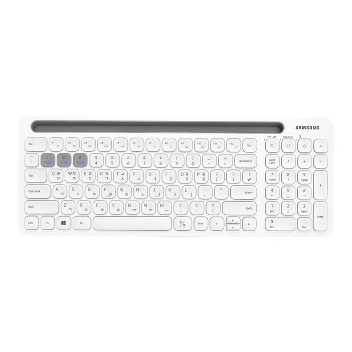 삼성전자 블루투스 무선 일반형 키보드, 화이트, SKP1000W