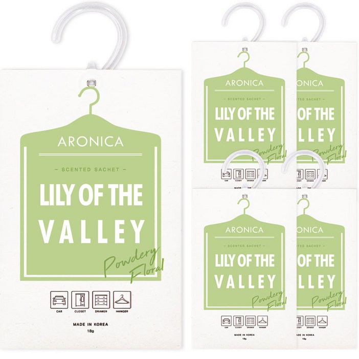 아로니카 센티드 옷장 방향제 릴리오브더밸리 본품