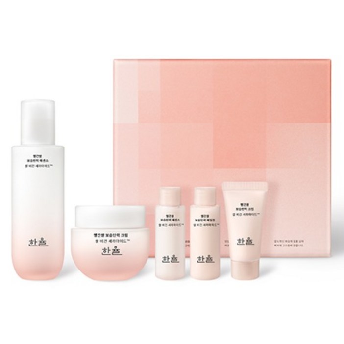 한율 빨간쌀 보습탄력 에센스 크림 2종 세트