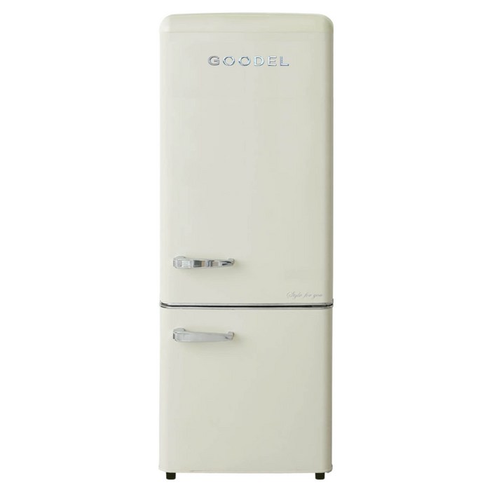 구델 리얼레트로 AI 미니 200L 2도어냉장고 방문설치
