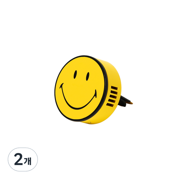 오센트 스마일리 차량용 방향제, 2개, 제주