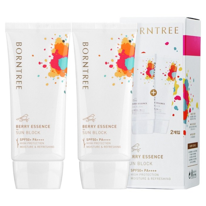 본트리 베리 에센스 선블럭 SPF50 PA