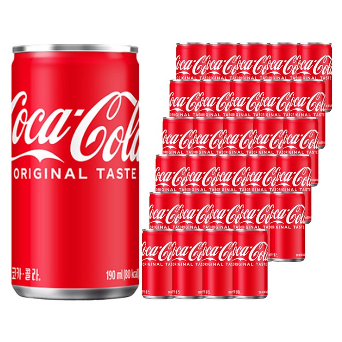 코카콜라 오리지널, 190ml, 30개 코카콜라 오리지널, 190ml, 30개