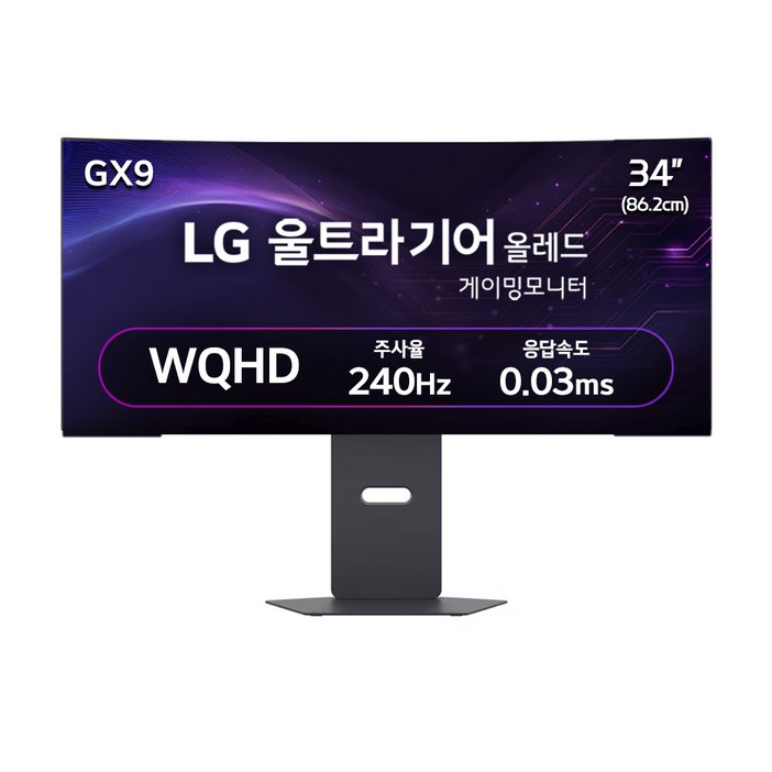 LG전자 WQHD 울트라기어 올레드 게이밍 모니터 방문설치, 86.2cm, 34GX900A