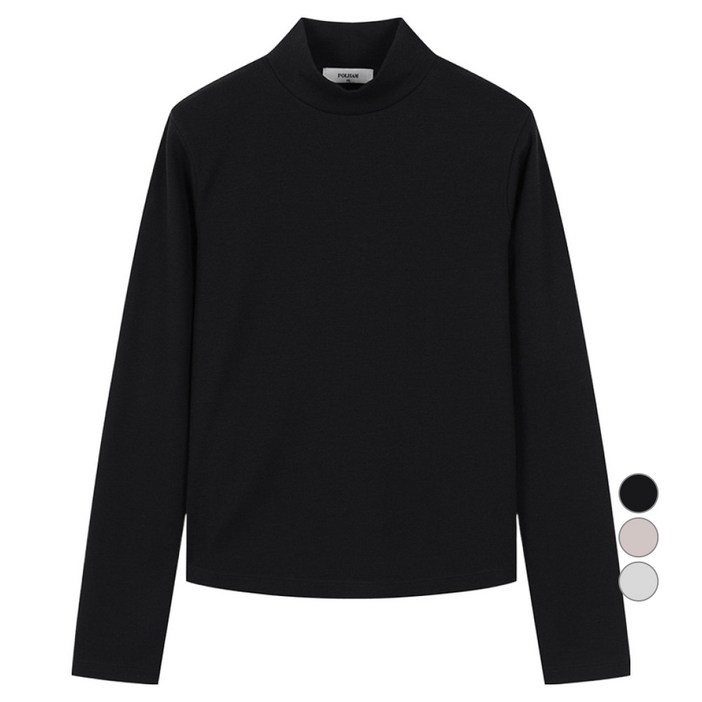 폴햄 여성용 사카리바 모크넥 긴팔티