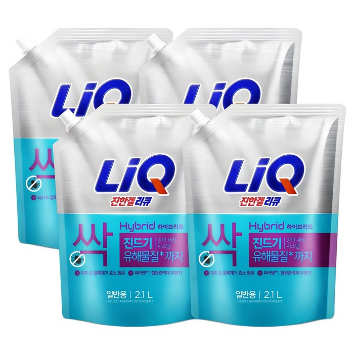 리큐 진한겔 하이브리드 일반용 플로랄향 액상세제 리필