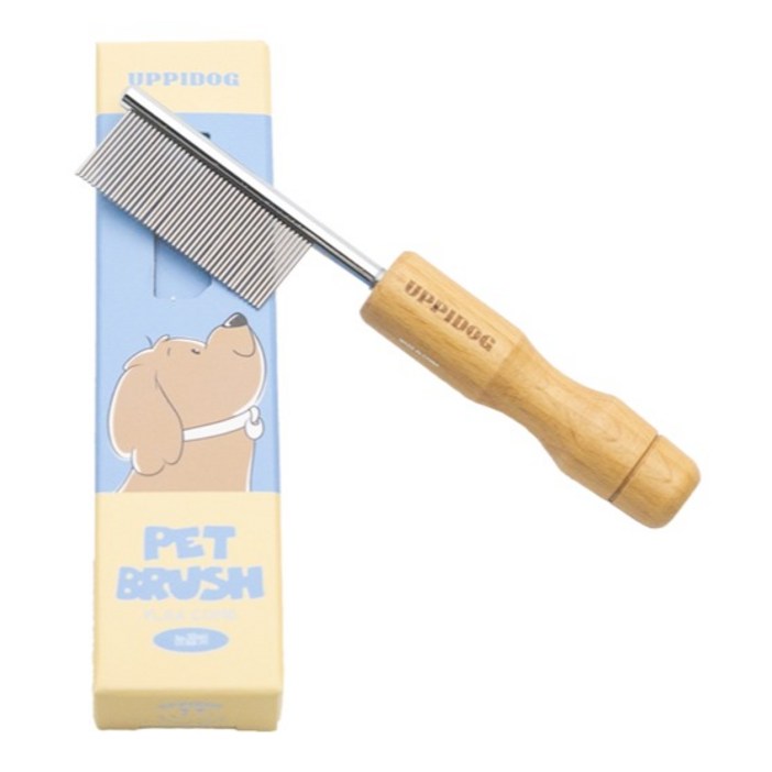 어피독 반려동물 눈꼽 제거 브러쉬 30 x 115 mm, 혼합색상, 1개