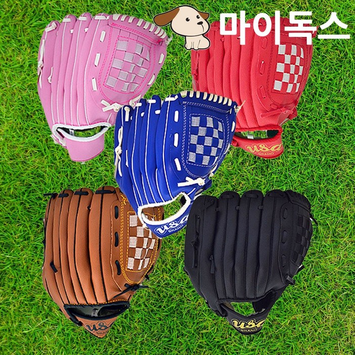 야구글러브 이니셜 레이저 각인, 브라운(좌투), 브라운(좌투)12.5인치
