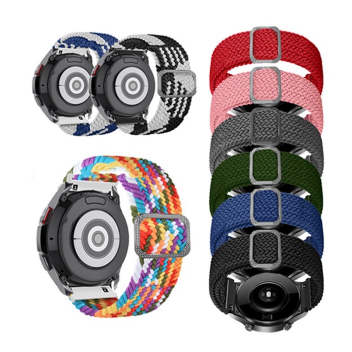 가민 포러너 255 265 745 브레이드 솔로루프 매쉬 시계줄 스트랩 밴드 줄 22MM, 1개