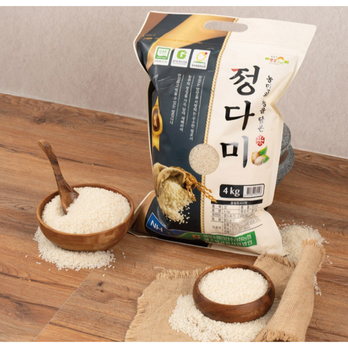 수향미 신동진 당일도정 골드퀸 백미 쌀 햅쌀, 4kg, 1개
