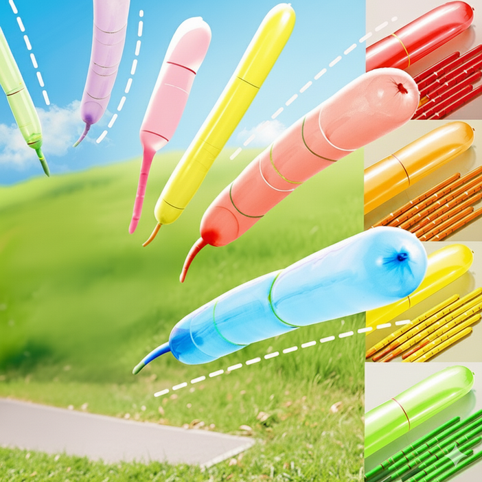 케이엘피 날아가는 방귀 소리 풍선, 100개