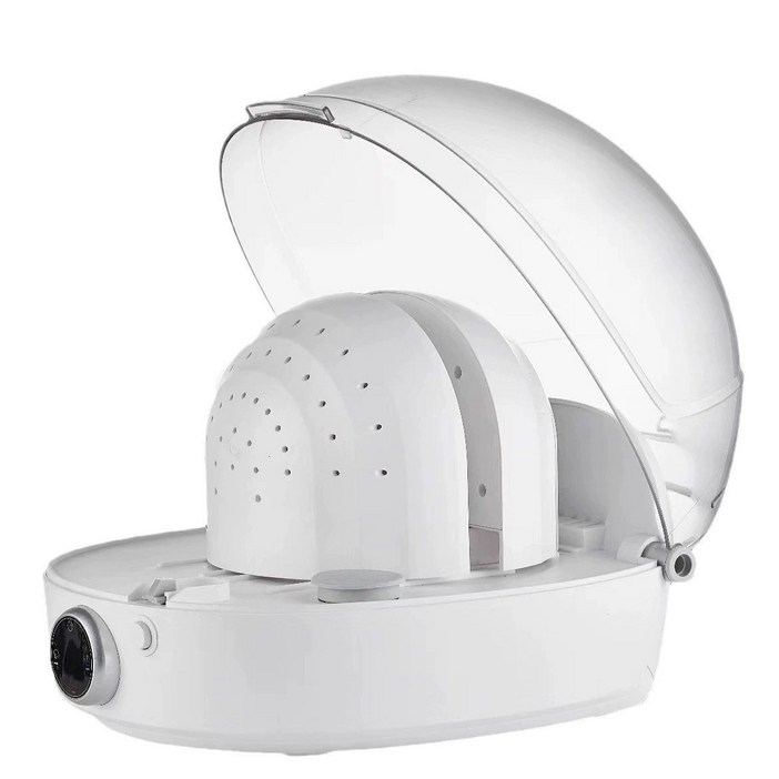 0 모자스팀기 모자스팀복원기 모자보호걸이 미용실, 화이트, 기본 모델명품번