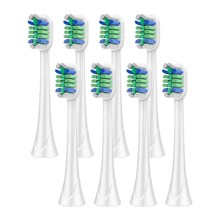 필립스 호환 칫솔모 리필모, 2세트, 정밀세정형 칫솔모 4개