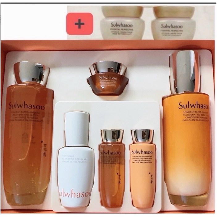 아모레퍼시픽 자음생 스킨+로션 2종세트+탄력영양크림5ml*2개 총10ml 증정