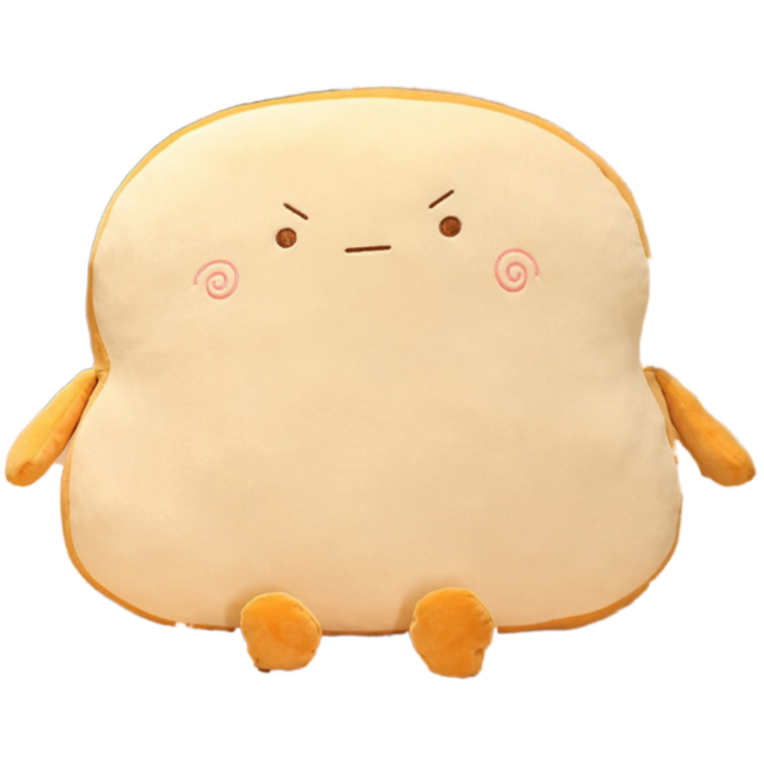 꿀잠 귀여운 큰 방석쿠션 사무실방석 책상등받이 쇼파소품 낮잠베개