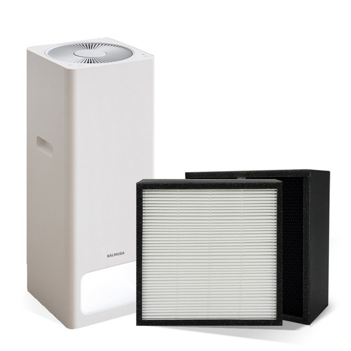 발뮤다 더 퓨어 공기청정기 호환 필터 헤파+탈취 복합형 세트 국내생산 A01B-P100 THE PURE
