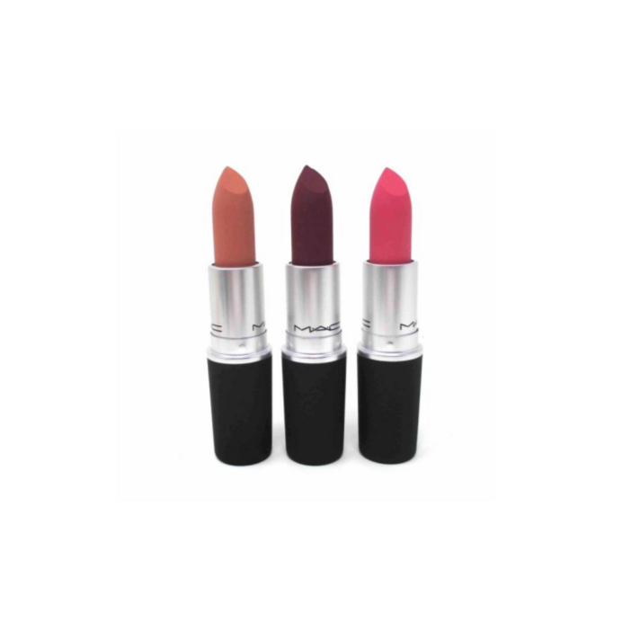 맥 파우더 키스 립스틱 MAC POWDER KISS LIPSTICK, 버닝 러브, 3g, 1개