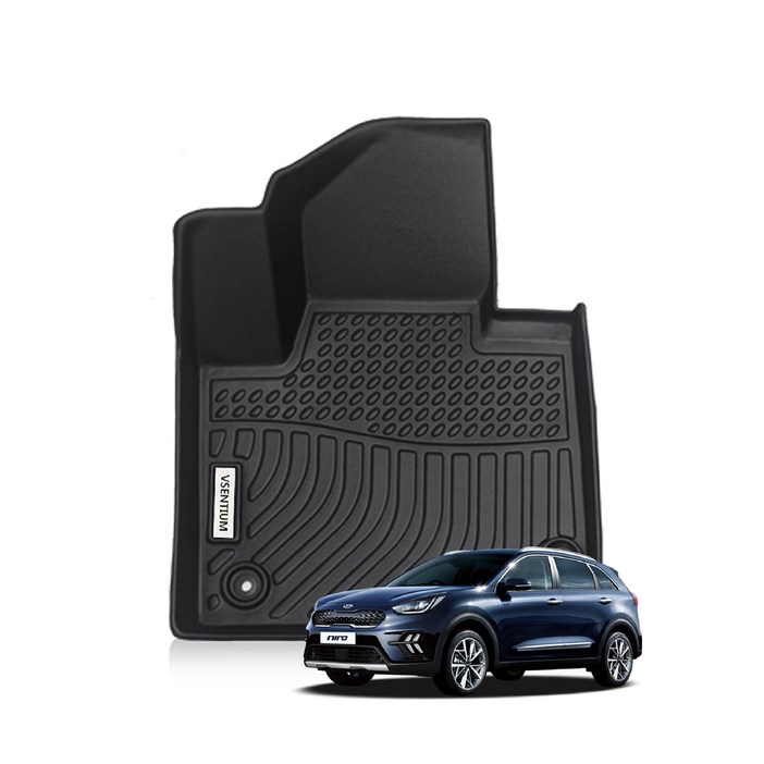 비젠티엄 자동차 기아 니로 2세대 TPE 카매트, 니로SG22022현재하브, 기아