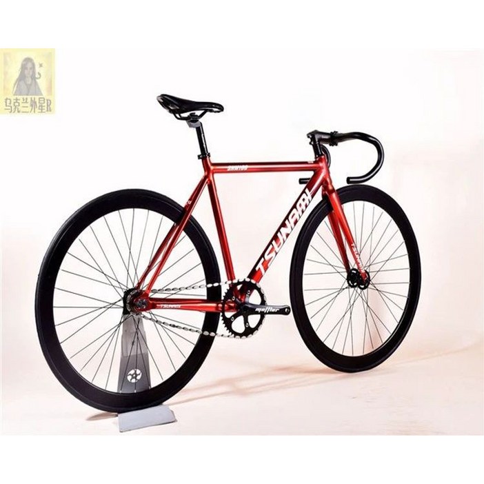 픽시 자전거 완성차 레이싱용 로드바이크 경량 알루미늄 프레임 학생용, 레드 40 데일리 스타일 색상 변경 무료, 1개, 1cm
